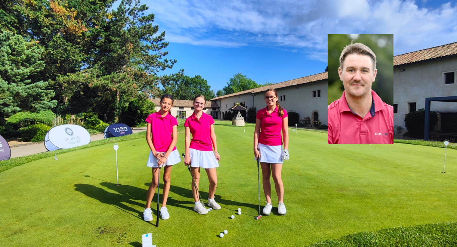 Une équipe Girls au Ladies ProAm by Journal du Golf TV au Gouverneur